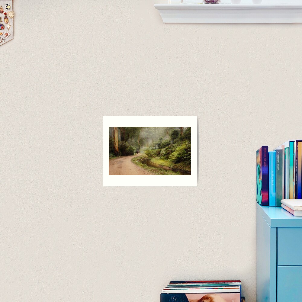 A walk in the forest Art Print