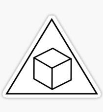 Delta Cubes - Greendale Fraternity Shirt Sticker