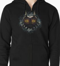 The Epic Evil of Majora's Mask Zipped Hoodie