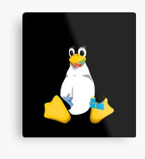 Linux is OP Metal Print