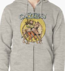 Vintage Nightfall (distressed) Zipped Hoodie