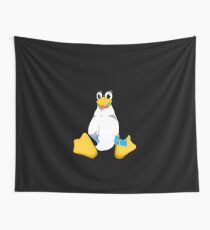 Linux is OP Wall Tapestry