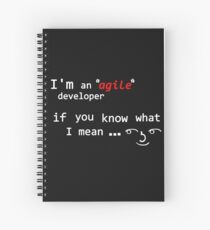 Agile ( ͡° ͜ʖ ͡°) Spiral Notebook