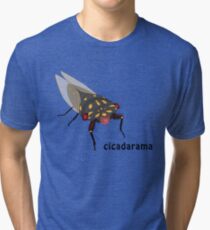 Cicadarama - Cherrynose cicada Tri-blend T-Shirt