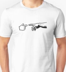 God and The Machine Hands Unisex T-Shirt