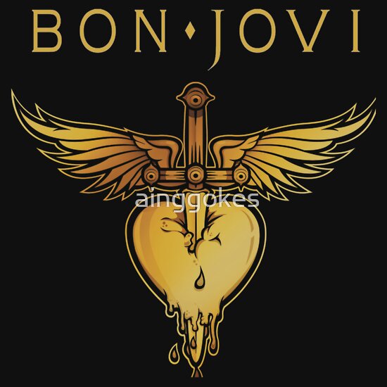 Bon Jovi Design & Illustration: Classic T-Shirts | Redbubble