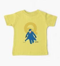 The Question - Superhero Minimalist Alphabet Clothing Baby Tee
