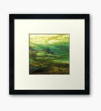Tidal Fracture Framed Print