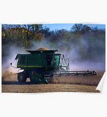 John Deere 9660STS Combine Poster