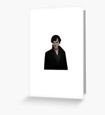 Sherlock Holmes/Benedict Cumberbatch Greeting Card