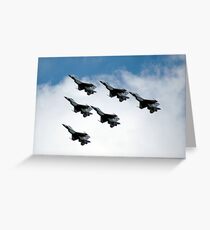 Feel The Thunder Greeting Card