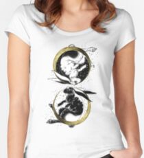 Astrological rabbits Women's Fitted Scoop T-Shirt