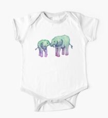 Baby Elephant Love One Piece - Short Sleeve