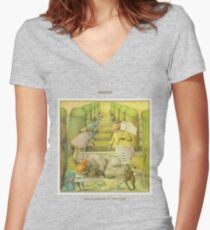 Camiseta entallada de cuello en V Génesis: vendiendo Inglaterra por Libra