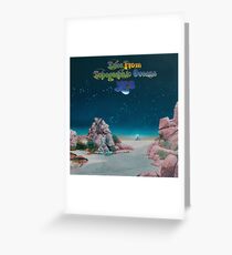 Yes - Tales from Topographic Oceans Logo Greeting Card