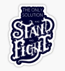 The only solution Sticker