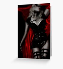 Crimson Heart II Greeting Card