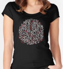 Twentyone Pilots : Dont let me gone Women's Fitted Scoop T-Shirt
