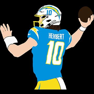 Justin Herbert Sticker for Sale by ScottHarmon