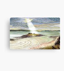 St. Cuthbert's Island, Holy Island Canvas Print