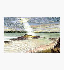 St. Cuthbert's Island, Holy Island Photographic Print