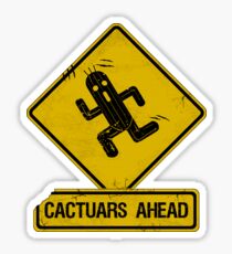 Pegatina Dangers on the Road