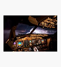Thunderstorms ahead Photographic Print