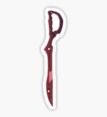 Kill la kill red scissor Sticker