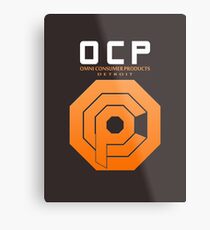 Omni Consumer Products (OCP) Metal Print