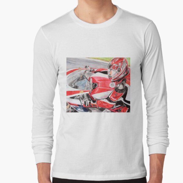 Ducati 1098R cockpit Long Sleeve T-Shirt