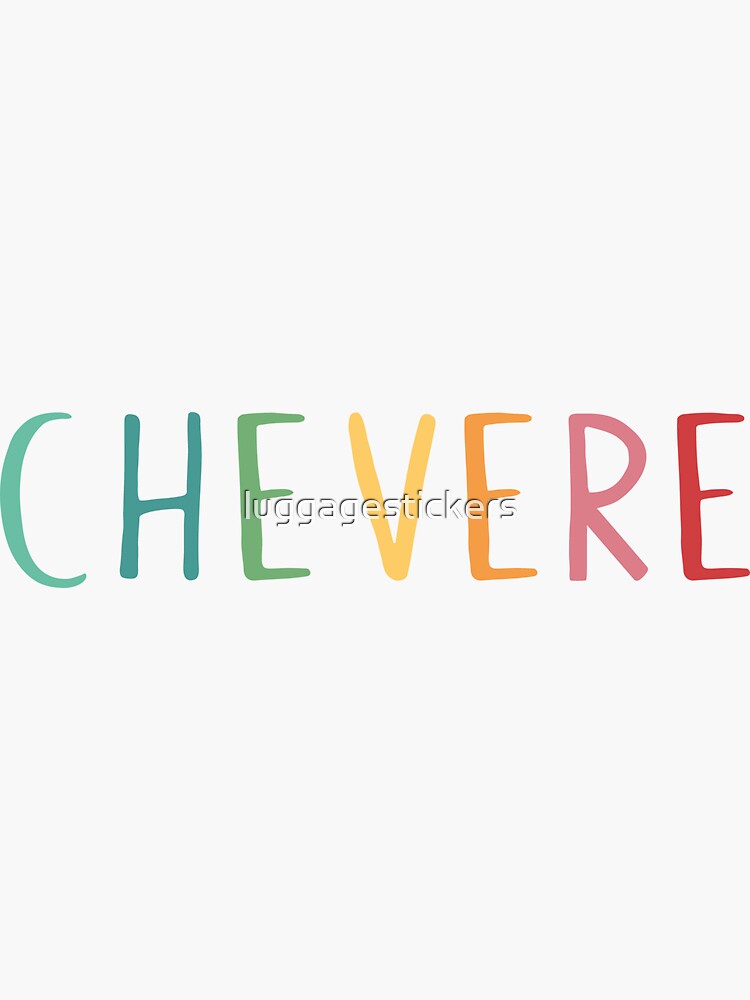 Chevere by luggagestickers