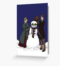 Have Yourself a Steampunk Christmas Greeting Card