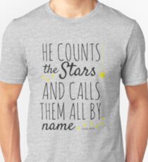 Psalm 147:4 Bible Verse Unisex T-Shirt