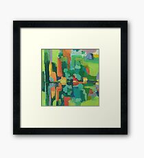 Green Canyon Framed Print