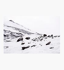 First Snow Svalbard 2 Photographic Print