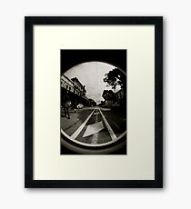 Fisheye Framed Print