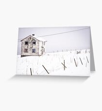 Snowstorm Greeting Card