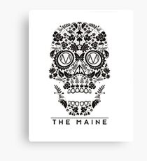 the maine skull Canvas Print