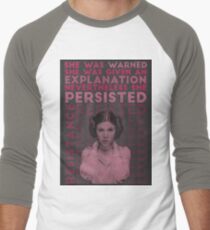 Camiseta ¾ estilo béisbol Resistir persistir