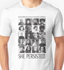 Nevertheless, She Persisted Slim Fit T-Shirt