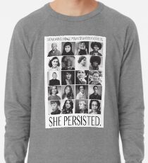 Trotzdem blieb sie bestehen Leichter Pullover