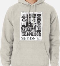 Sudadera con capucha Sin embargo, ella persistió