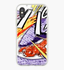 Charmelon V. Arbok - Pokemon Adventure Manga iPhone Case
