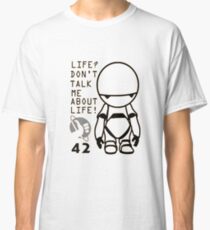 Marvin - The Hitchhiker's Guide to the Galaxy Classic T-Shirt