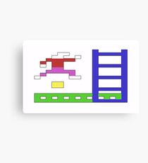 Jumpman: The Commodore 64 game from the 80s Canvas Print