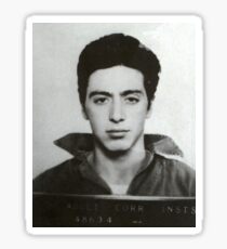 Al Pacino Mugshot Sticker