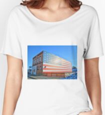 Patriotic Bar Women's Relaxed Fit T-Shirt