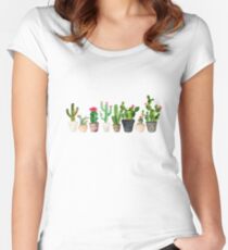 Cactus Women's Fitted Scoop T-Shirt