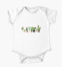 Body de manga corta para bebé Cactus