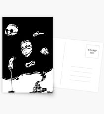 Tinta negra Postcards